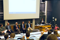 Abha starts the discussion panel