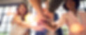 Panoramic Teamwork,empathy,partnership and Social connection in business join hand togethe