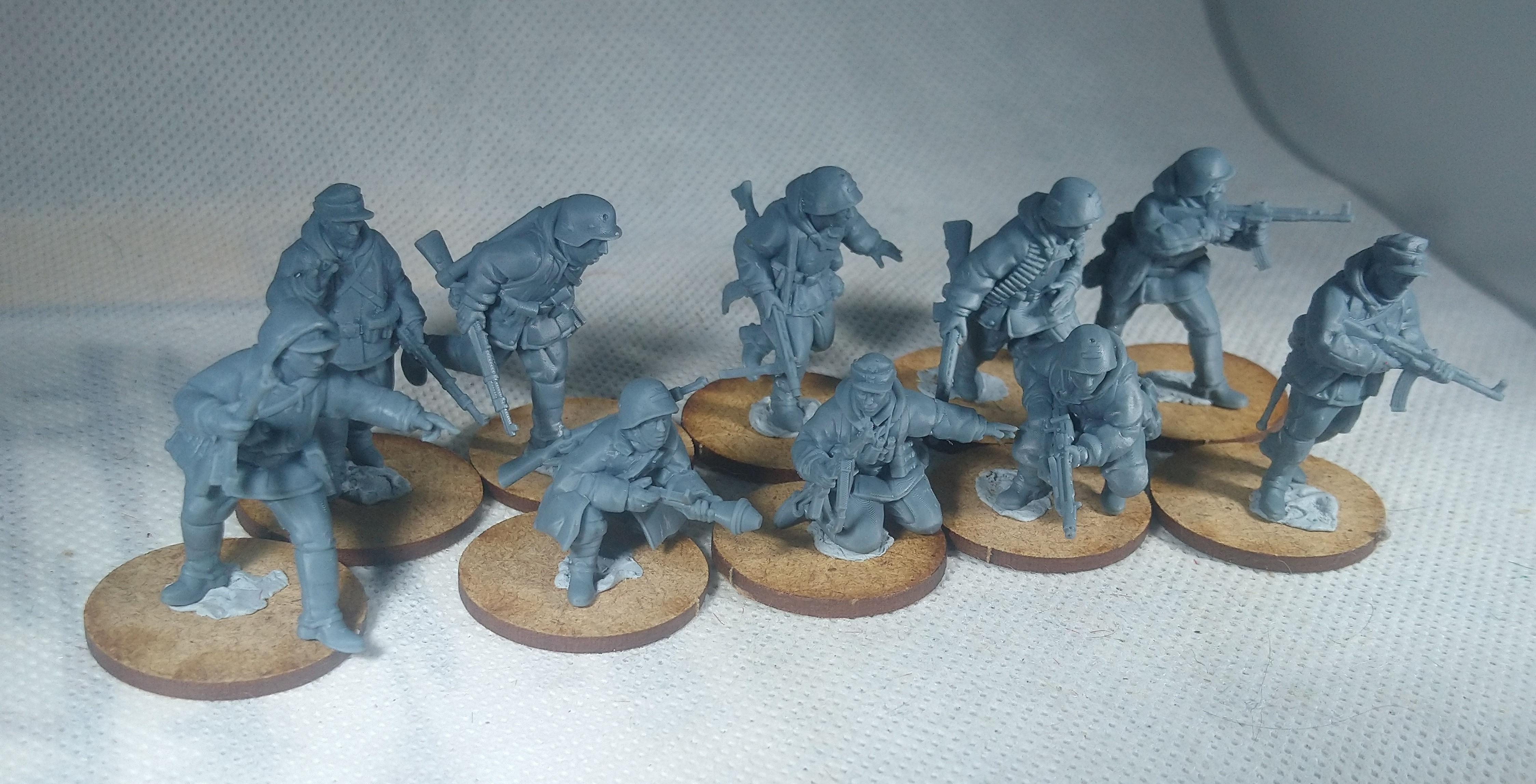 Late War German Cavalry – dismounted squad