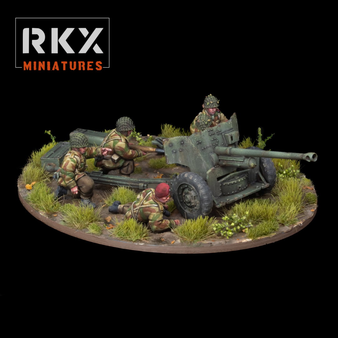 28mm WW2 Brit Para 6 PDR