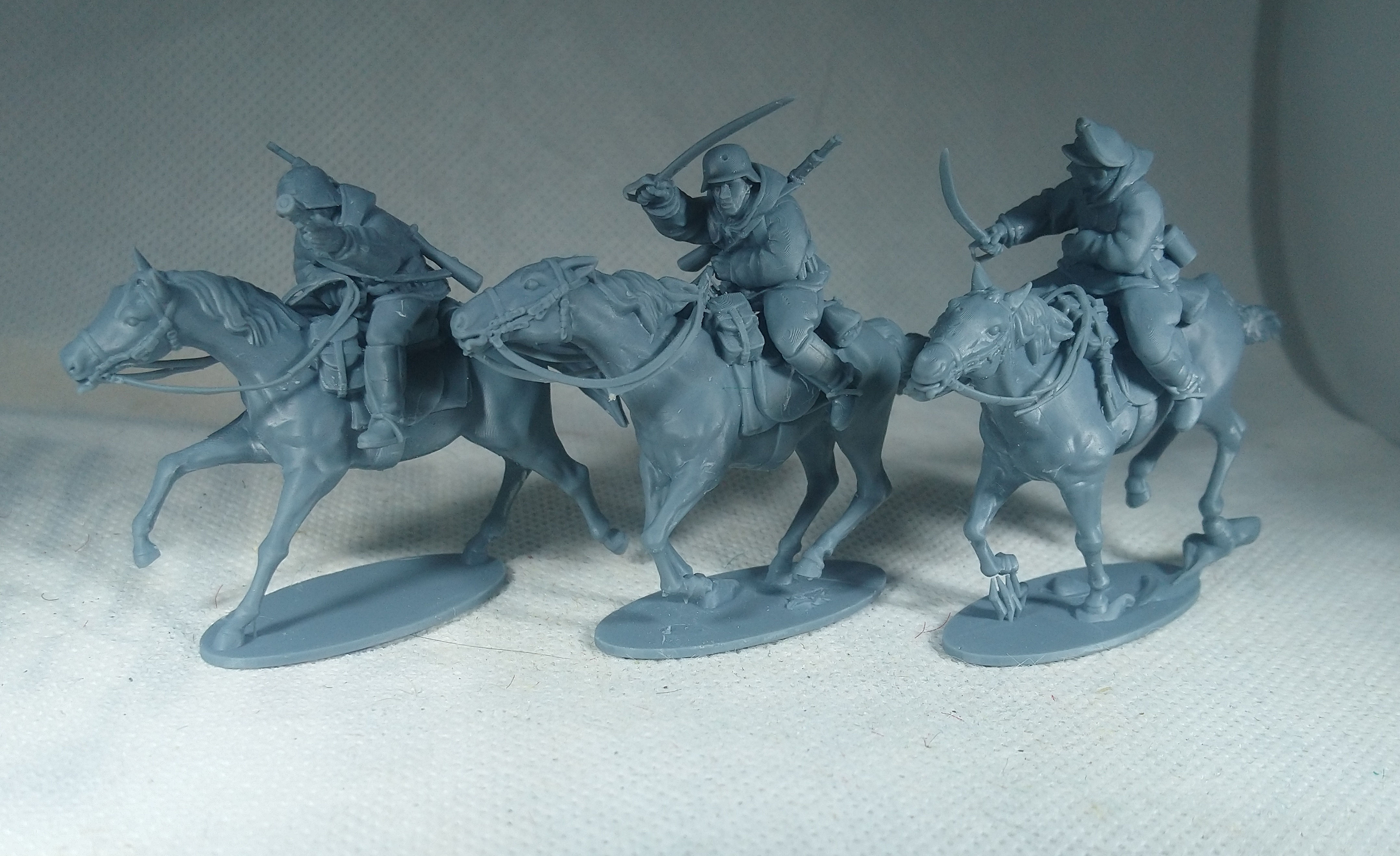 German Cav on the charge