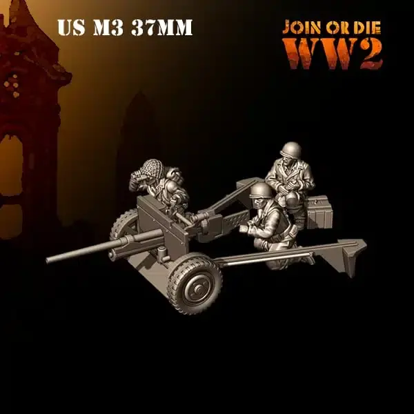 Thumbnail: WW2 US 37mm anti tank gun