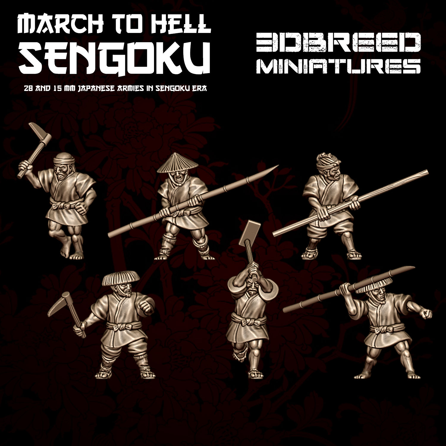 Sen Light Ashigaru Farmer weapons