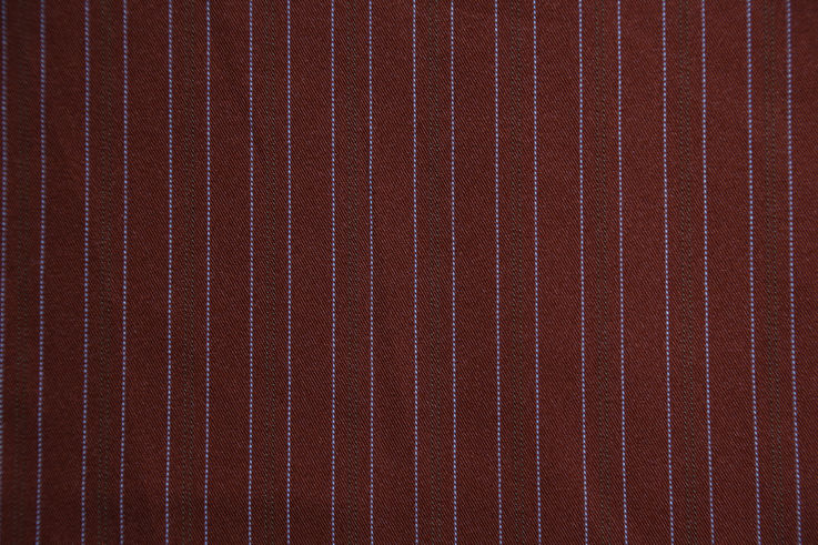 Polyester Stripe 4 Way Stretch Fabric（Red）