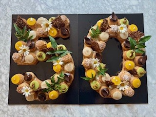 Arranged Food and Objects