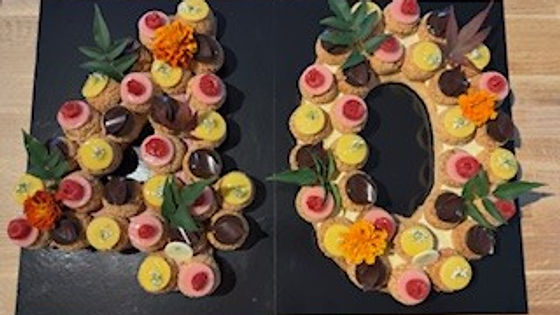 Number choux "40 ans"