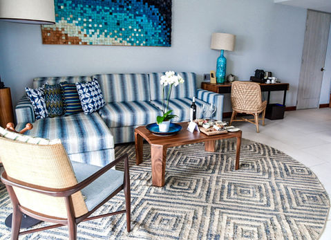 Conrad Punta de Mita - King Suite Ocean View Living Room
