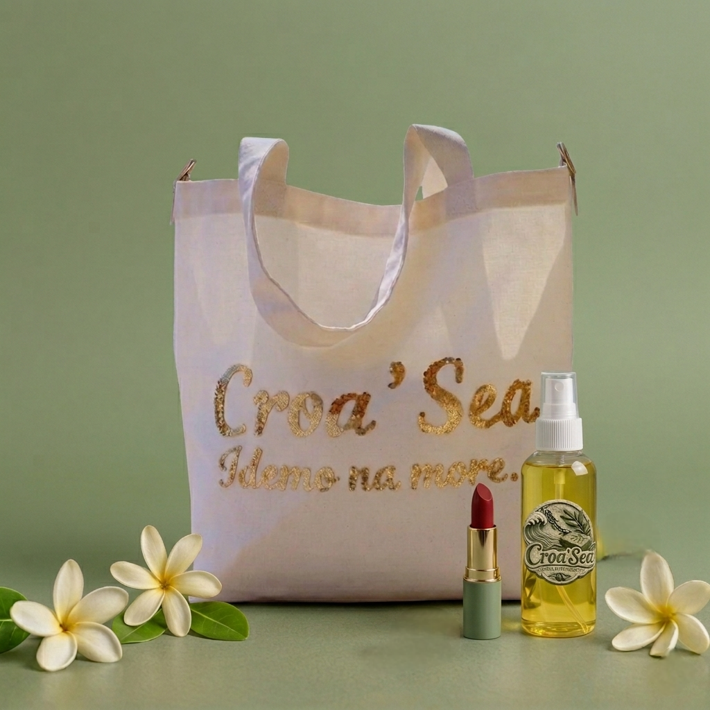 Beach Bag "Idemo na more"