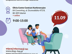 11 września - konferencja z warsztatem - ZAPRASZAMY!!