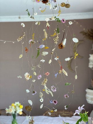 DIY Blumenmobile