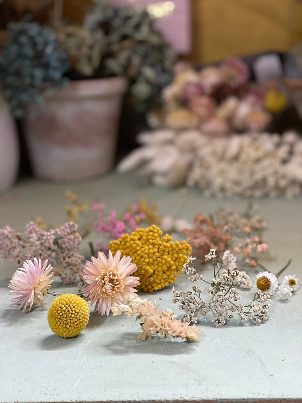 Miniaturbild: DIY Kranz Set mit Trockenblumen