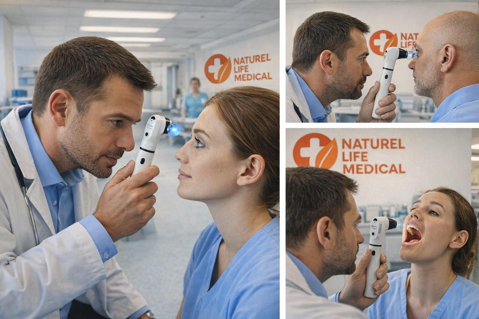 Otoskop & Oftalmoskop Muayene Cihazı