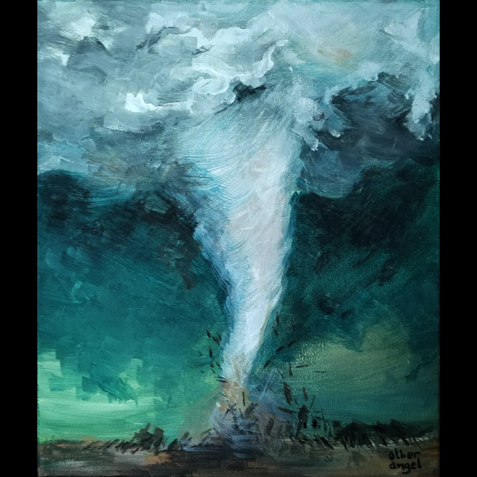 tornado painting