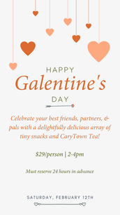 Galentine's Day Tea