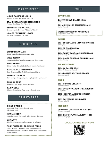 Blue Top Menu Blue Atlas Menus