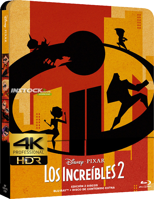 Los increíbles 2 (2018) 4k HDR UHD