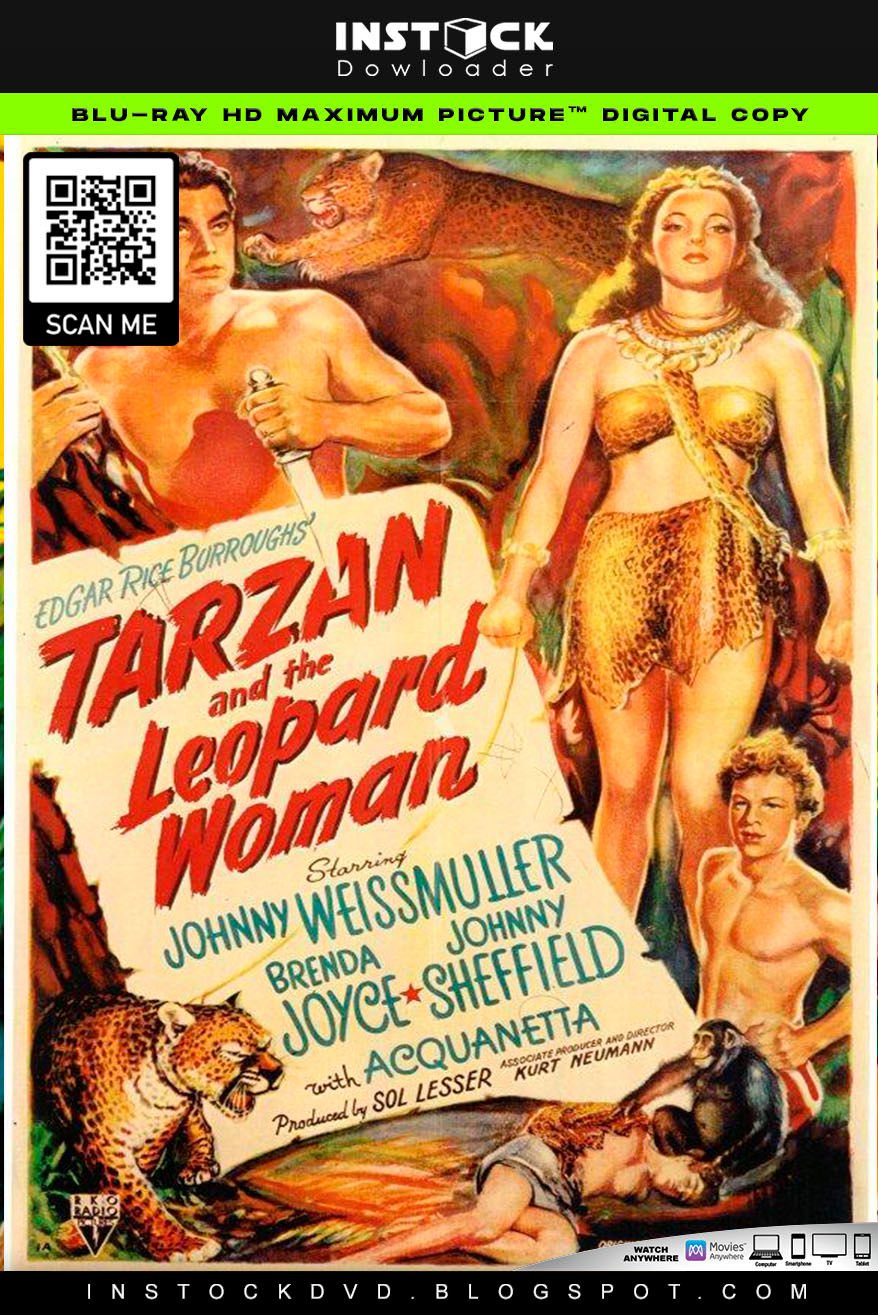 Tarzán y la mujer leopardo (1946) 1080p HD Español Latino