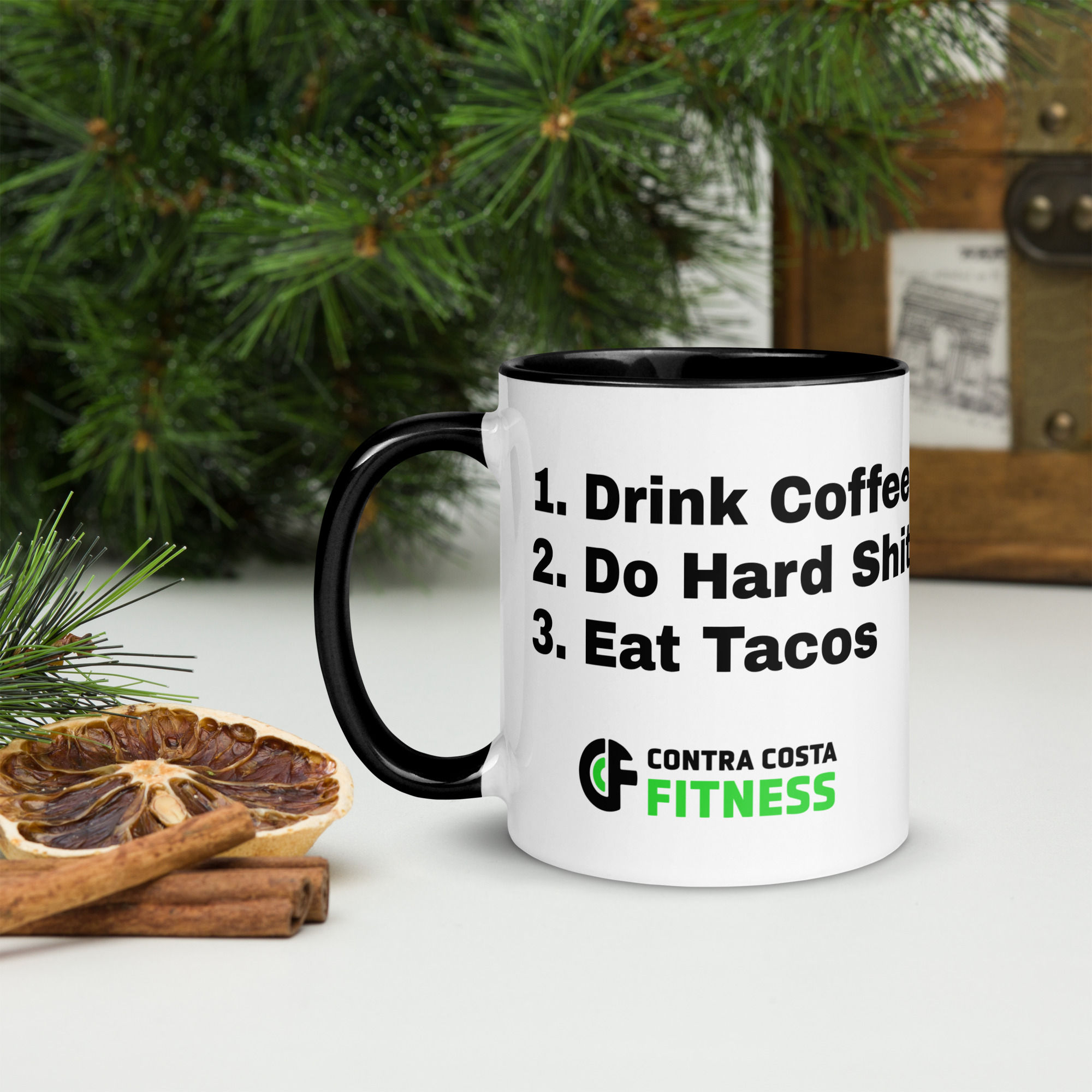 Coffe, Hard Shit, Tacos Mug