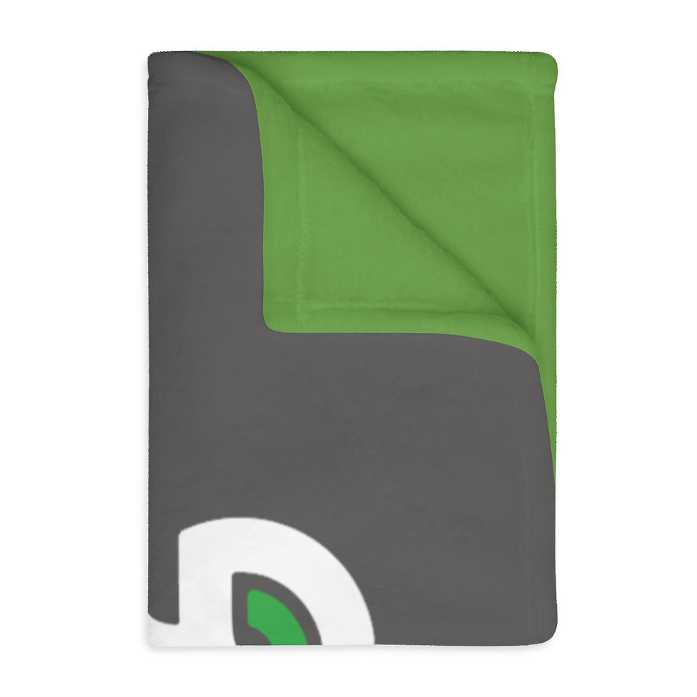 Thumbnail: Copy of Velveteen Minky Blanket - Classic Logo