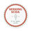 Thumbnail: Waterproof Vinyl Scalloped Logo Sticker