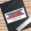 Thumbnail: Waterproof Bumper Sticker - 'I Came, I Saw, I Sipped, I Snacked'
