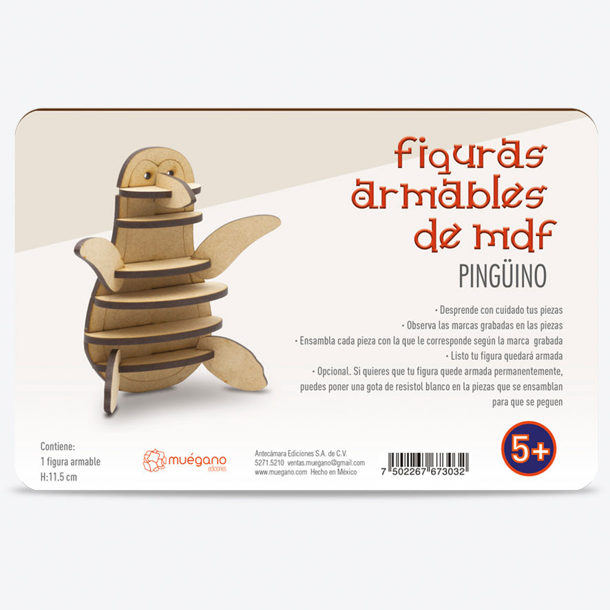 Miniatura: Figura armable Pingüino