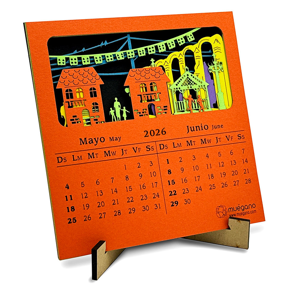 Miniatura: Calendario Pueblito 2026 - Mayoreo