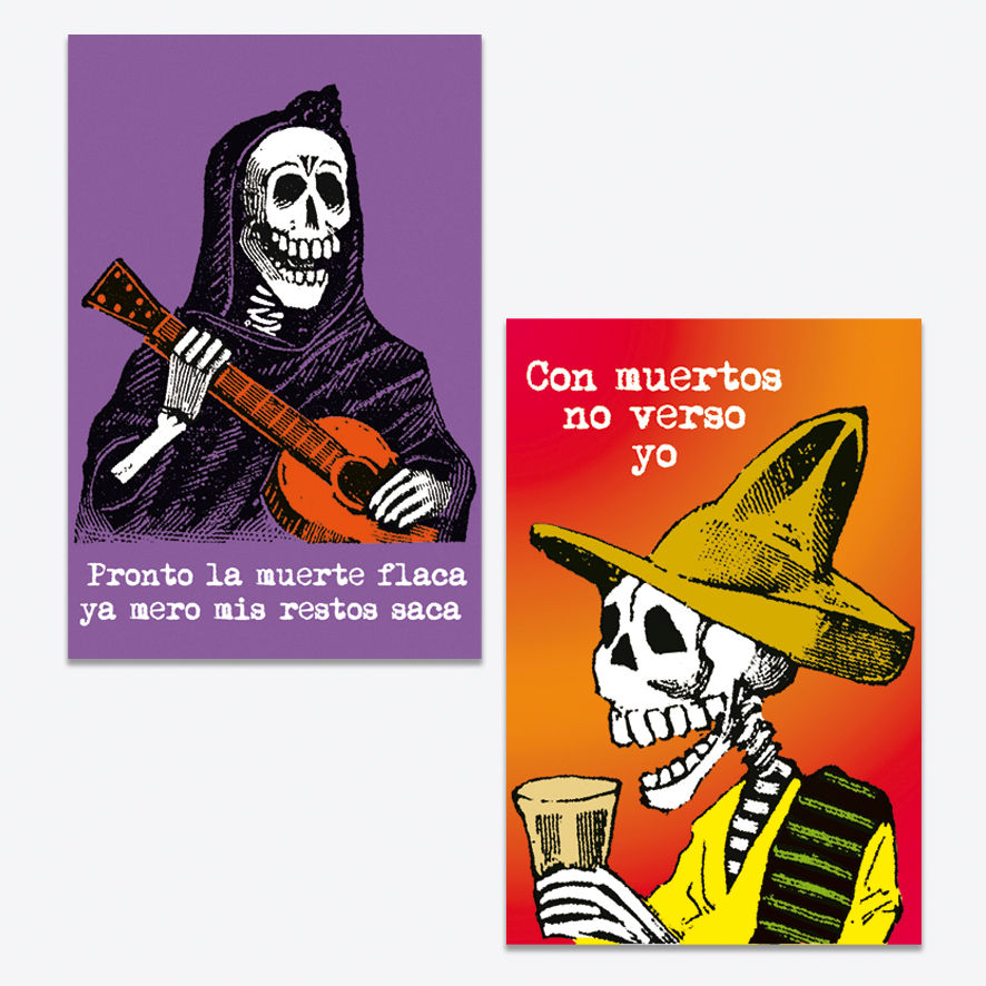 Miniatura: Caja de Postales Las Calaveras de Posada