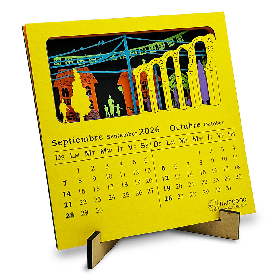 Miniatura: Calendario Pueblito 2026 - Mayoreo