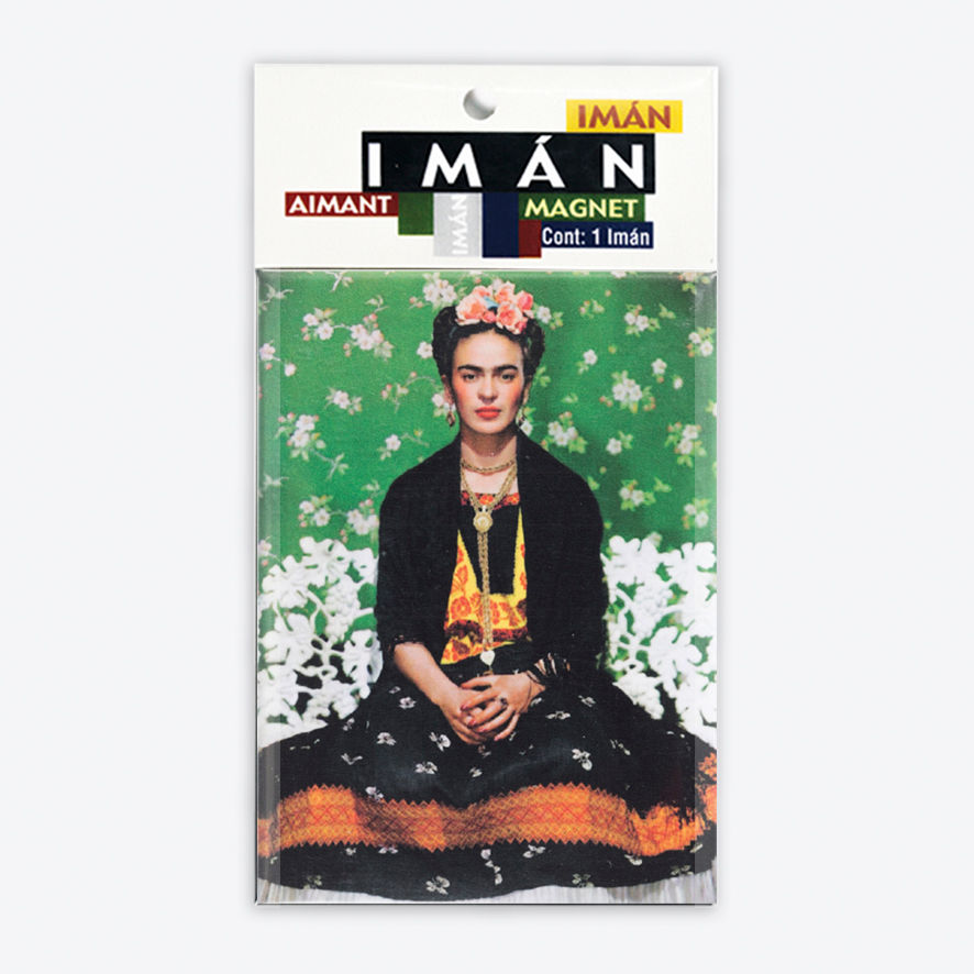Miniatura: Imán Rectangular Retrato Frida-5
