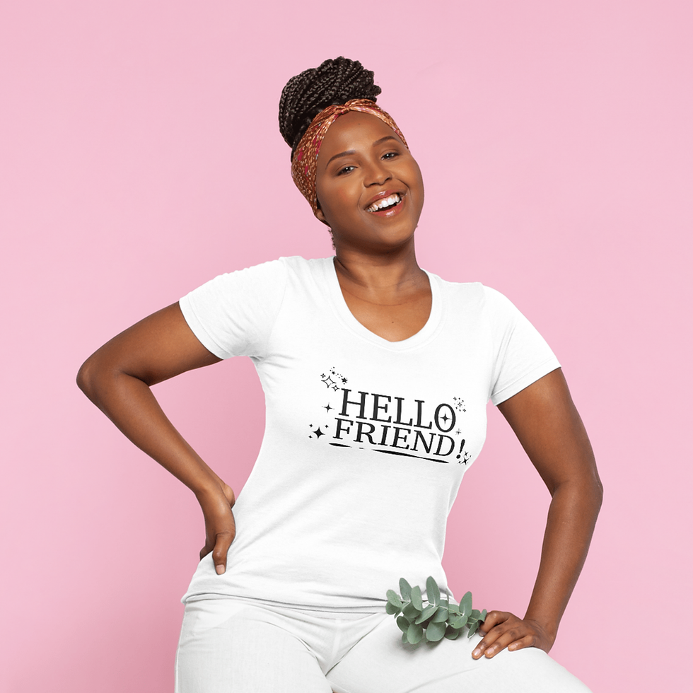 Thumbnail: HELLO FRIEND! - Unisex T-shirt