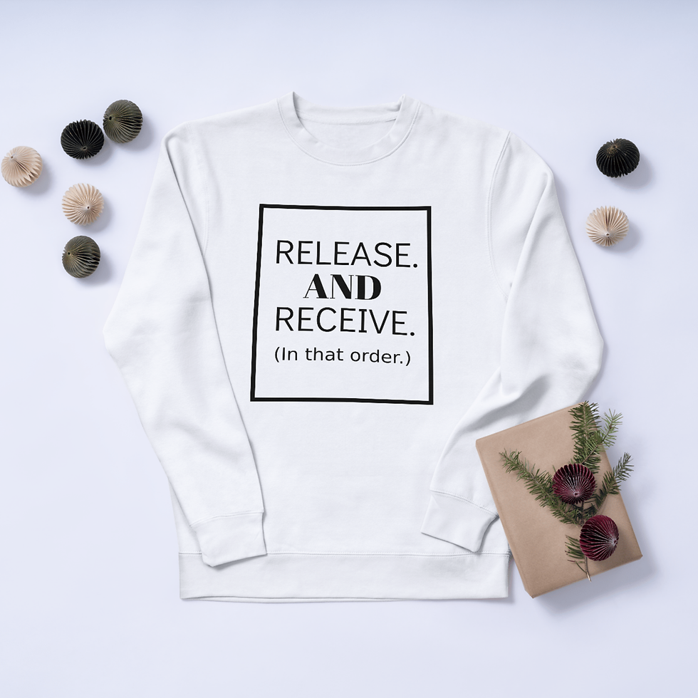 Thumbnail: RELEASE AND RECEIVE - Unisex T-shirt