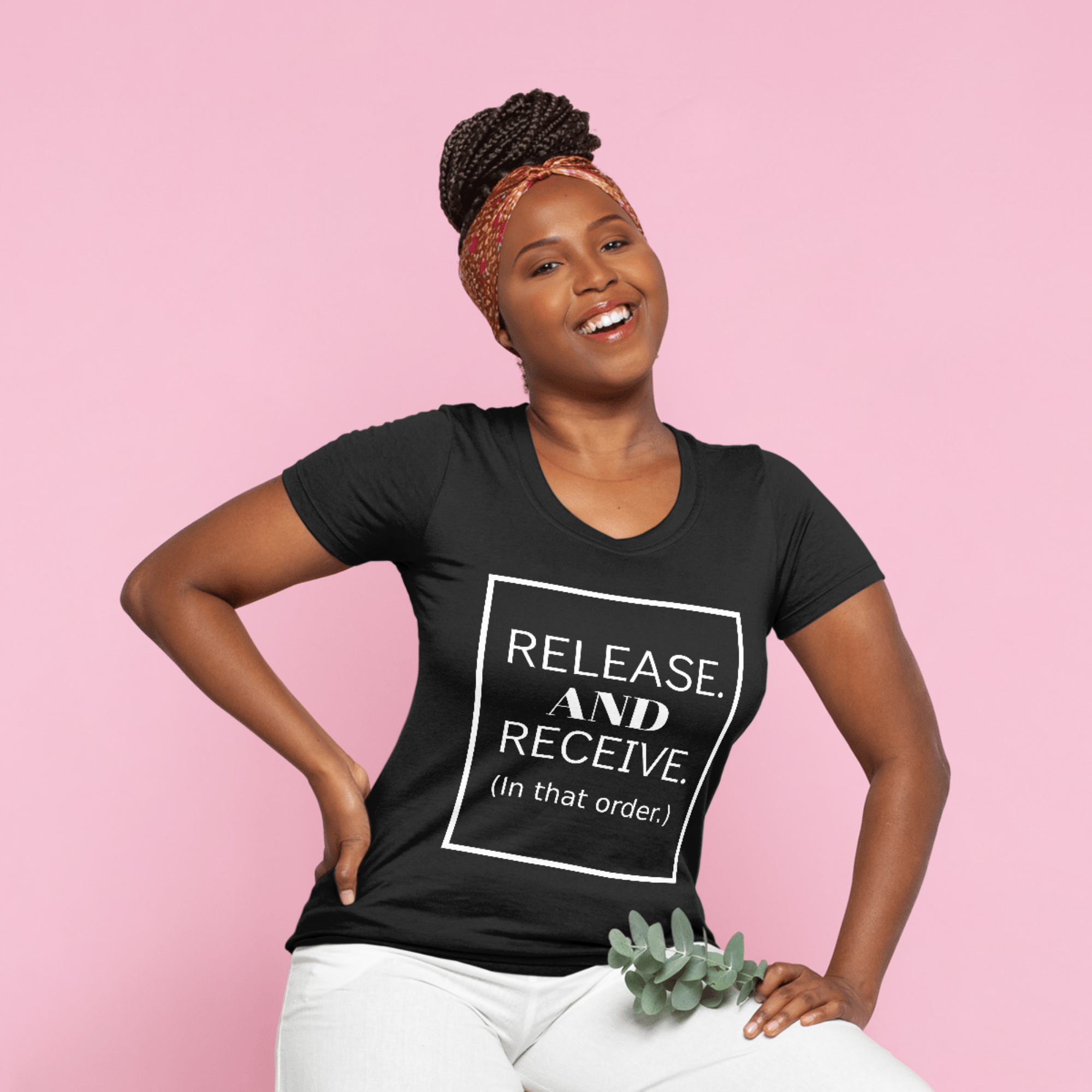 RELEASE AND RECEIVE - Unisex T-shirt