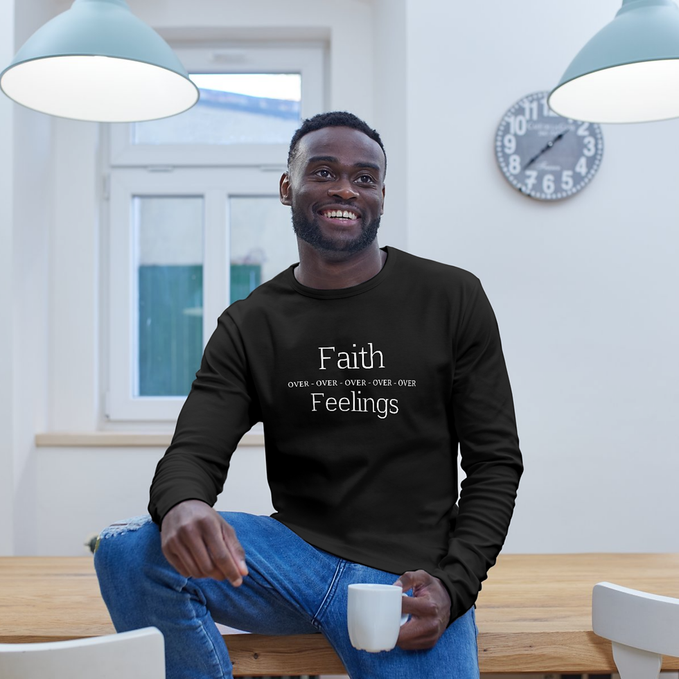 Thumbnail: Faith OVER Feelings Unisex T-shirt