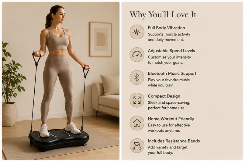 BalanceMotion™ Wellness Vibration Plate