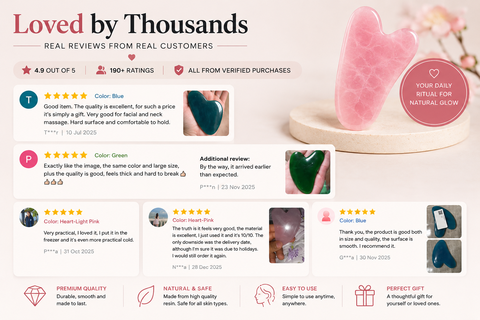 Facial Sculpting Gua Sha Tool