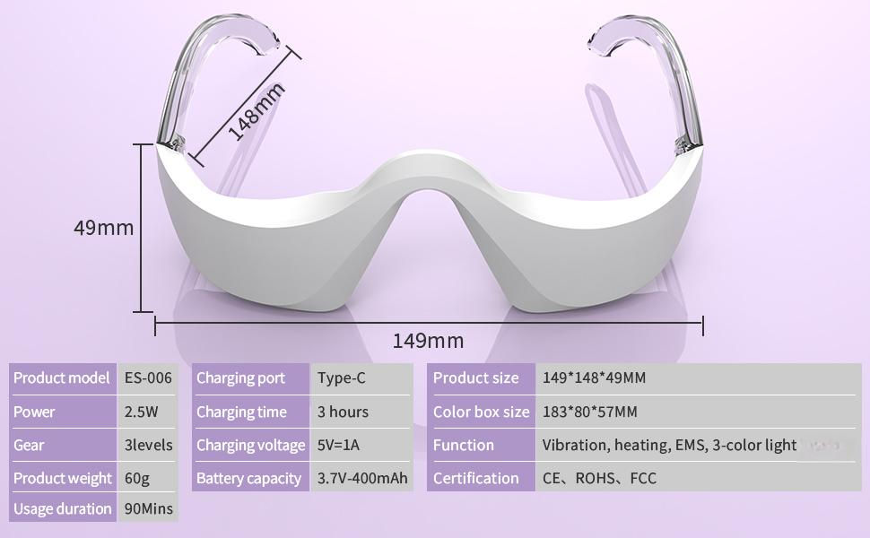 3-in-1 LED Eye Massager β Under Eye Renewal Device