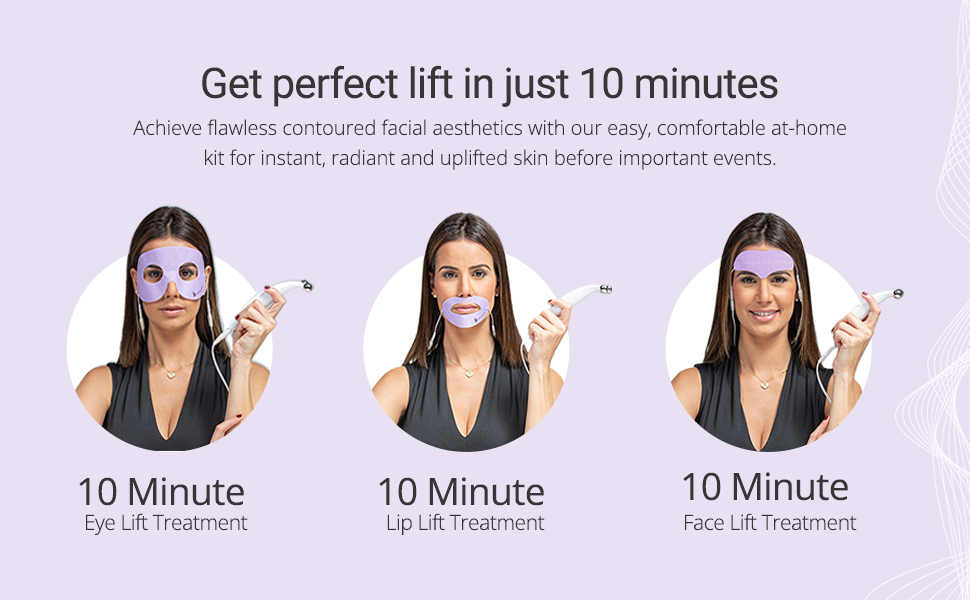Thumbnail: 7E Wellness MyoLift QT Plus: Microcurrent Device : Personalized Skincare Tool