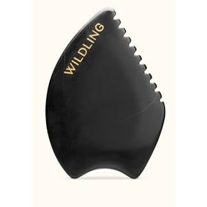 Thumbnail: WILDLING Empress Stone Gua Sha Facial Tool I Patented Design Crafted with 100% 