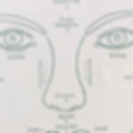 face mapping facial reflexology