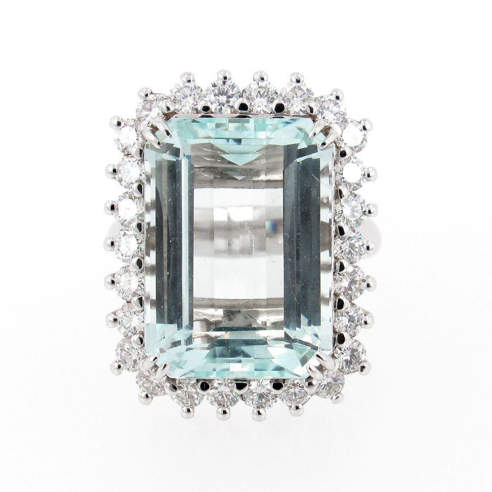Aquamarine Ring