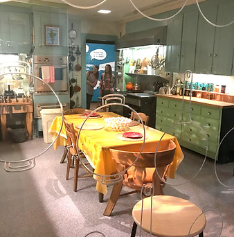 Julia Child's kitchen at the Smithsonian.
