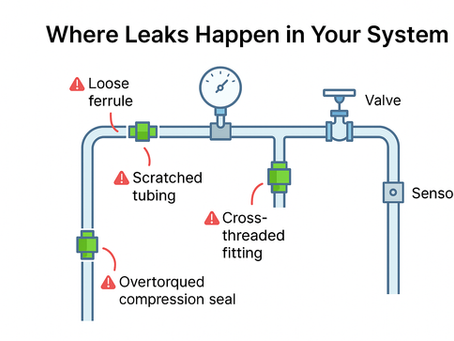 In today’s fast-paced world of industrial automation, reliability isn’t a luxury, it’s a necessity. Every valve, sensor, actuator, and fitting must work seamlessly to ensure your systems operate at peak performance. Yet one of the most overlooked causes of downtime and costly maintenance is the smallest component in the system: the instrumentation fitting. Leaks caused by poor-quality fittings or improper installation can lead to production halts, energy loss, equipment damage, and even serious safety hazards. In fact, in highly automated systems, even a minor pressure leak can cascade into a full-blown shutdown. For manufacturers looking to stay competitive, leak-proof fittings are not optional ,they are mission-critical. The Role of Fittings in Automated Systems Instrumentation fittings act as the connective tissue in industrial automation systems. These small but powerful components ensure secure, leak-free connections between tubing, valves, sensors, regulators, and pneumat