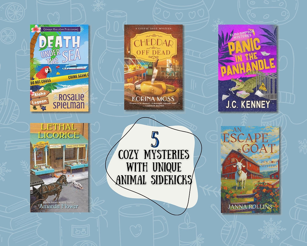 Sidekicks Book 5 Fun Cozy Mysteries with Unique Animal Sidekicks