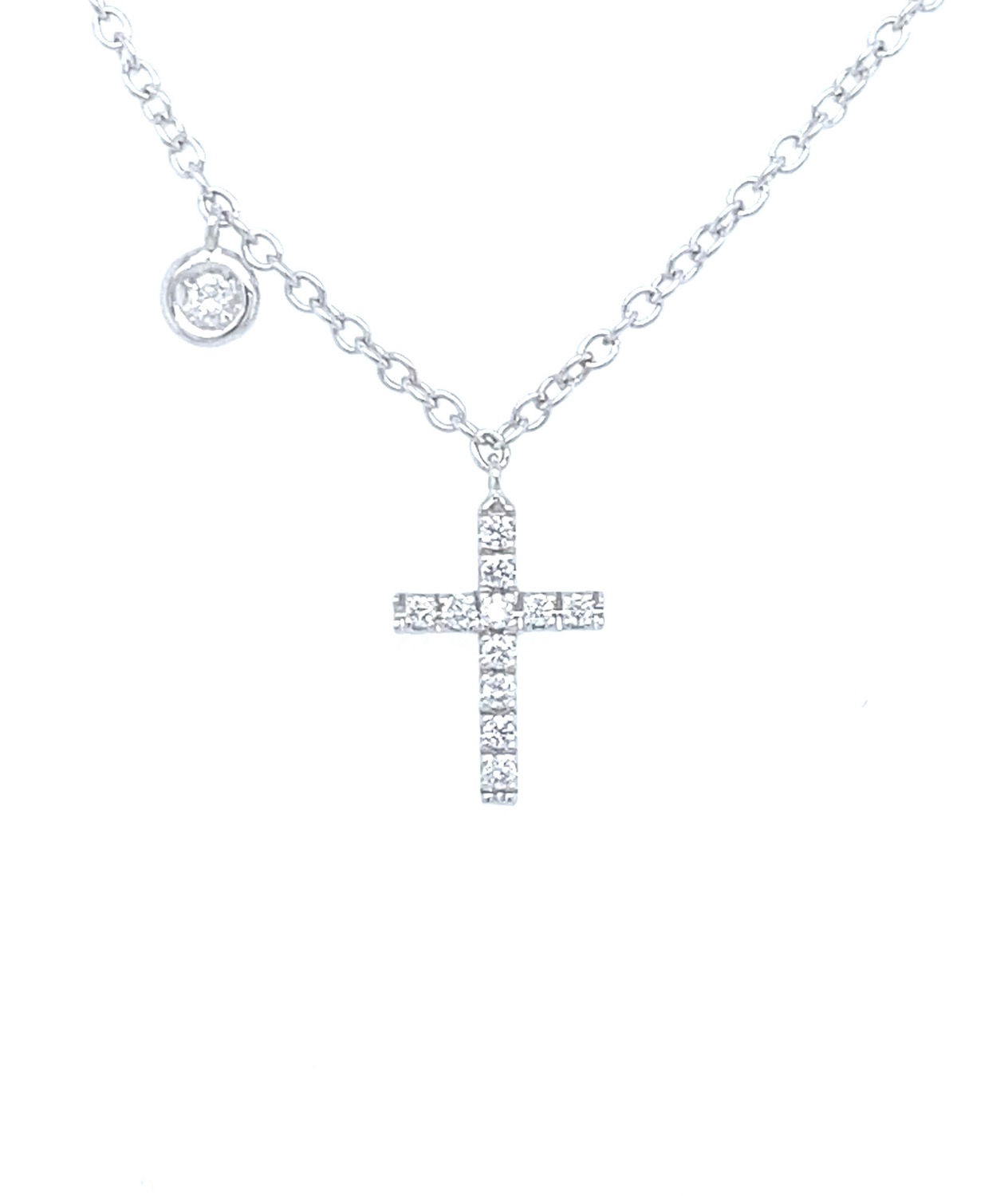 Diamond Cross Necklace