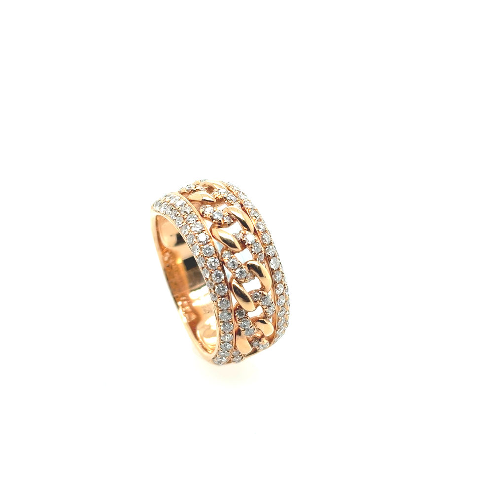 Miniaturbild: Braid Rosegold Ring