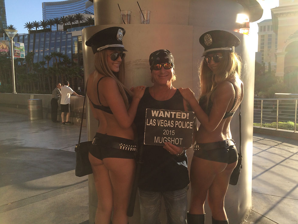 Arrested in Vegas!