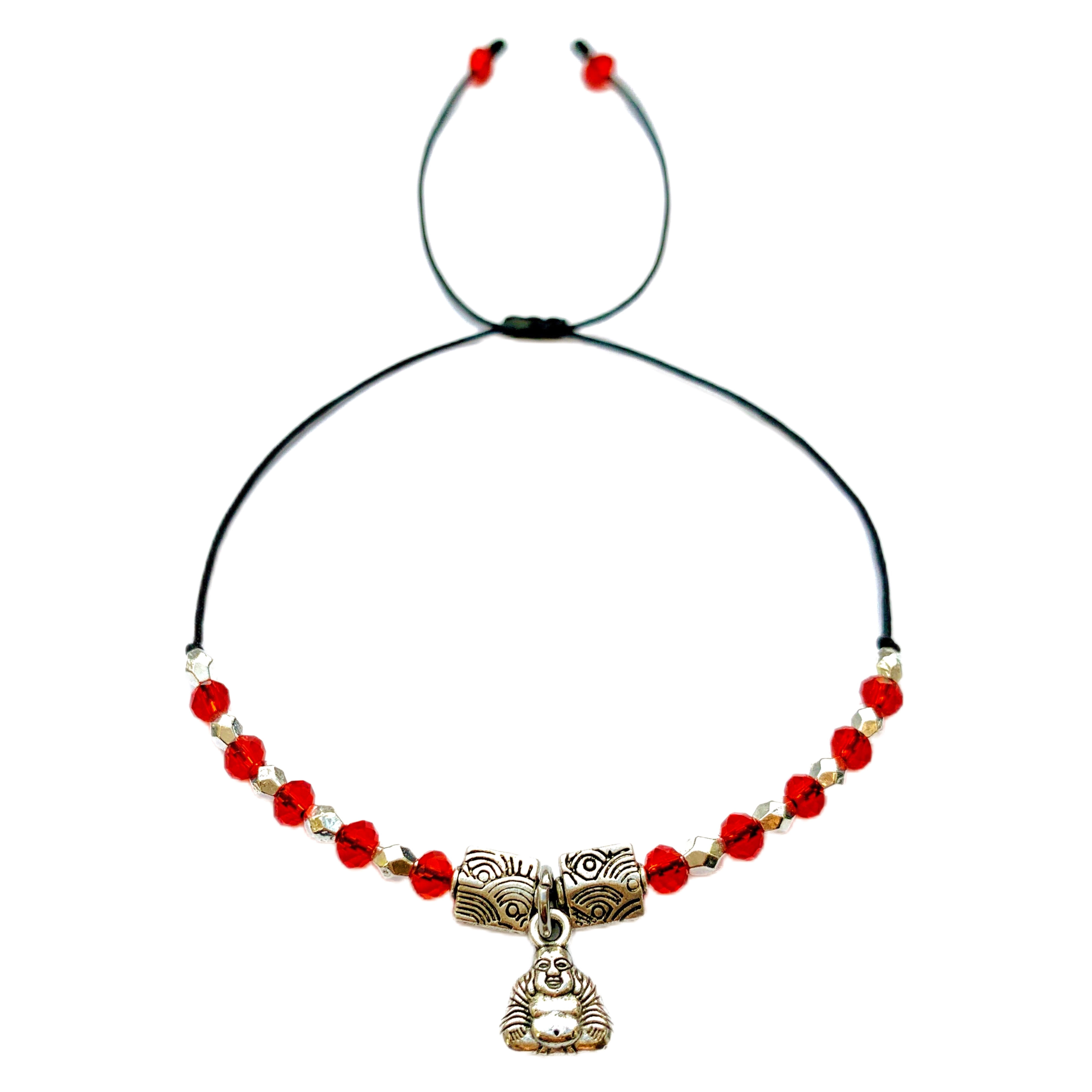 Bracelet perle cristal style bouddhiste BOUDDHA Méditation Zen