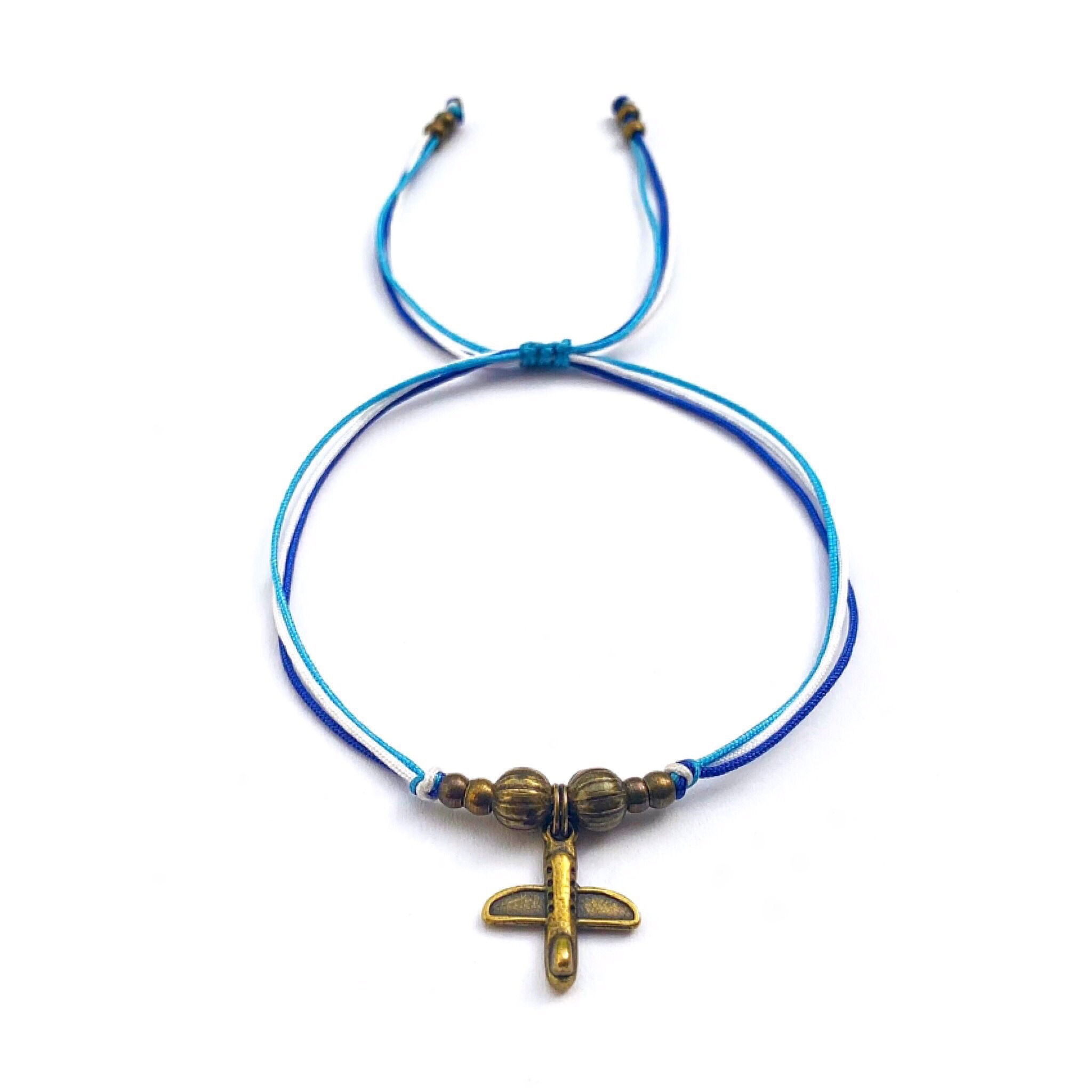 Bracelet homme garçon à personnaliser AVION. AEROPLANE. AÉROPORT. AÉRONAUTIQUE. VOL. CIEL. TRANSPORT voyage cadeau pour pilot