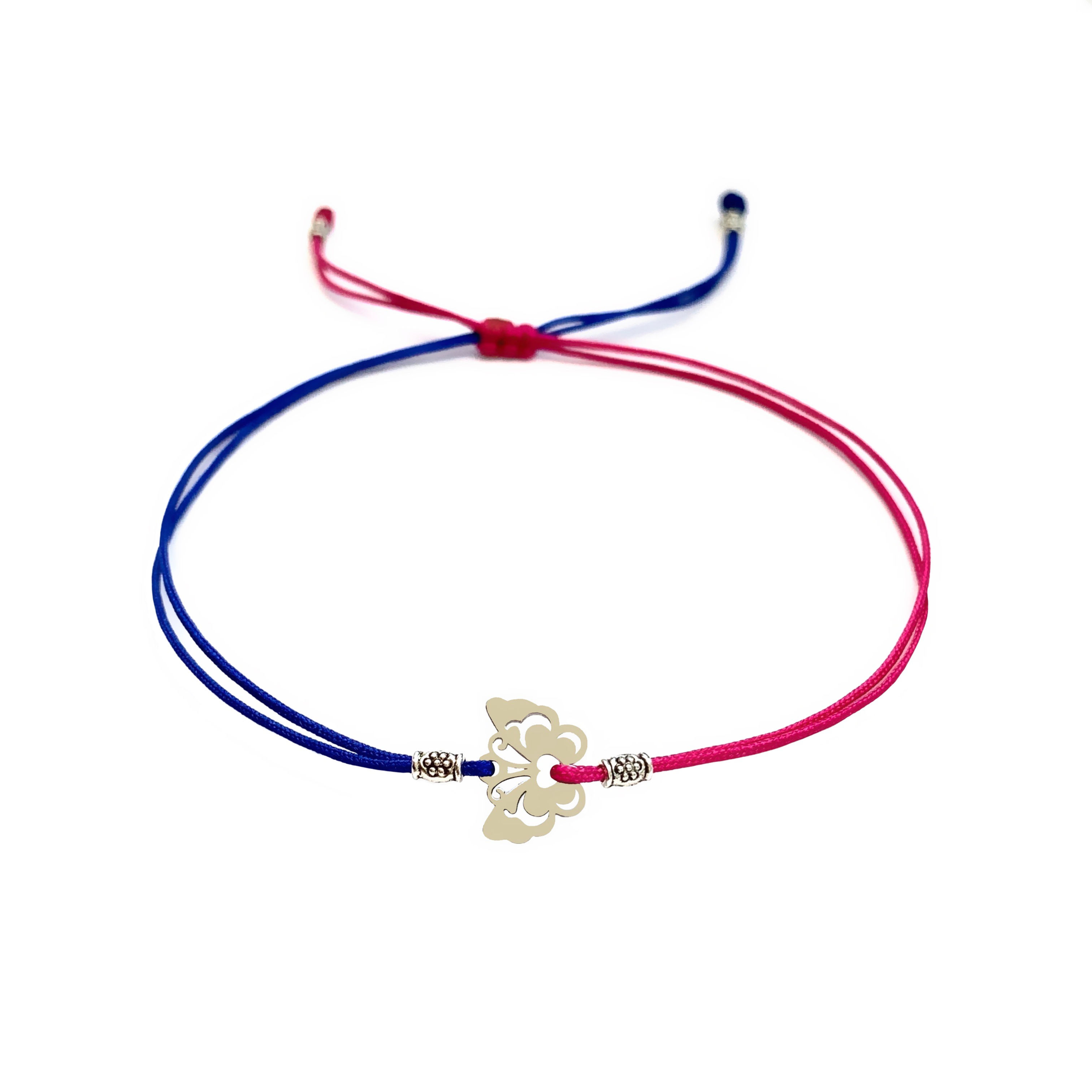 Bracelet à personnaliser Papillon métal acier inoxydable